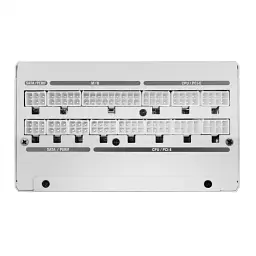 Блок живлення 1300 Вт, Super Flower LEADEX VII XG, White, модульний, 80+ Gold, Active PFC, 14 см FDB, 4xMolex / 12xSATA / 1x16-pin / 4x6+2-pin / 2x4+4-pin / 1x20+4-pin, захист OVP/OCP/OPP/SCP/UVP/OTP/NLO/SIP, ATX3.1 (SF-1300F14XG(WH)) - мініатюра 5