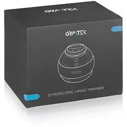 Гіроскопічний тренажер Gymtek Power Ball голубий - мініатюра 4