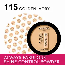 Компактна пудра Bourjois Always Fabulous відтінок 115 (Golden Ivory) 10 г (8000019656500) - мініатюра 2
