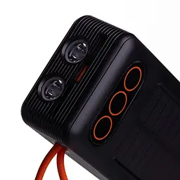 Повербанк зі швидким заряджанням та 3 шнурами 30000 mAh портативний зарядний пристрій powerbank заряджання для телефона ZoroxHP-N56 - мініатюра 5