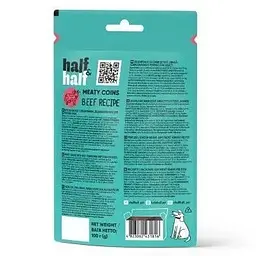 Ласощі для собак Half&Half у формі м'ясних монеток з яловичиною 100 г - мініатюра 6