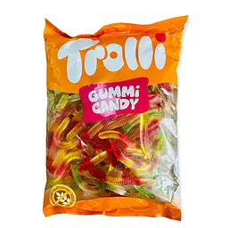 Мармелад жувальний Trolli Trolli Gummi Candy Черв'ячки 1 кг
