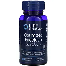 Фукоїдан, Optimized Fucoidan, оптимізований, 60 капсул Life Extension vit0001655