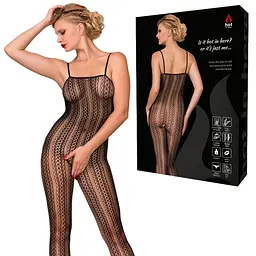 Бодистокінг Hot in Here Cross The Line, S/M/L (чорний) - мініатюра 5