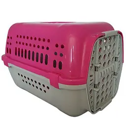 Переноска Animall P 990 для котів та собак рожева 49×35×32.5 см