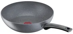 Сковорода Tefal ВОК Healthy Chef 28см алюміній сірий kuh0014453 - мініатюра 3
