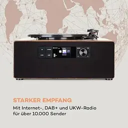 Програвач вінілу Auna Connect Vinyl Cube (10034557) - мініатюра 3
