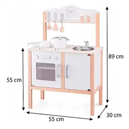 Дитяча іграшкова кухня New Classic Toys Модерн 11050, біла, від 3 років - мініатюра 6
