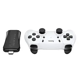 Ігрова приставка + 2 джойстики HOCO GA31 Collection game box+two wireless gamepads set White (6942007672122) - мініатюра 4