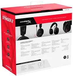 Гарнітура HyperX Cloud Stinger 2 3.5 мм Black (519T1AA) - мініатюра 9