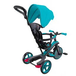 Велосипед дитячий Globber Explorer Trike 4 в 1 бірюзовий (634-105) - мініатюра 2