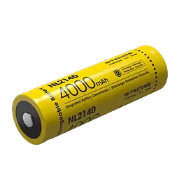 Акумулятор 21700 Li-Ion Nitecore NL2140 4000mAh 5A (Жовтий)