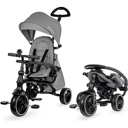 Триколісний велосипед Kinderkraft Jazz Grey сірий (00-00303945) - мініатюра 5