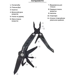 Мультитул Active Handy Tool Black - мініатюра 6