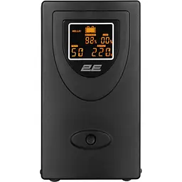 Джерело безперебійного живлення 2E DD2000, 2000VA/1200W, LCD, USB, 2xSchuko - мініатюра 2
