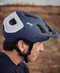Велошлем POC Axion SPIN M/L Синій - мініатюра 3