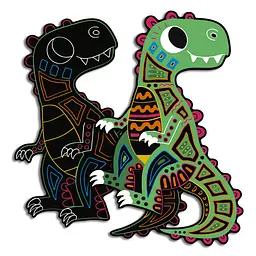 Скрейтч-карти Janod Динозаври (J07889) - мініатюра 7