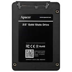 Накопичувач SSD 2.5" 480GB Apacer (AP480GAS340G-1) - мініатюра 5