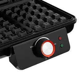 Вафельниця Ardesto 1200 Вт чорна (SM-L100LWAFFLE) - мініатюра 4