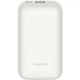 Зовнішній акумулятор (Power Bank) Xiaomi Mi Power Bank 10000 mAh 33W Pocket Version Pro Ivory (PB1030ZM) - мініатюра 2