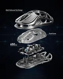 Ігрова Миша GravaStar Mercury M2 - Stealth Black, (GRAVASTARM2_BLK) - мініатюра 3