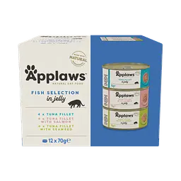 Набір консервів для котів Applaws Fish Selection in Jelly 12 х 70 г