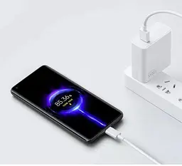 Комплект зарядний Xiaomi MDX-135-EF 120w HC з кабелем USB to Type-C - мініатюра 3