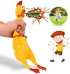 Іграшка для жування Squeeze Chicken для собак - мініатюра 5