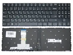 Клавіатура для LENOVO Legion Y520, Y520-15IKB, Y520-15IKBA, Y520-15IKBN, Y720, Y720-15IKB, Y530-15ICH, Y730, Y7000 (RU Black без рамки з підсвічуванням) Оригінал