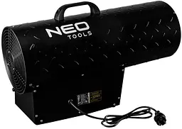 Теплова гармата Neo Tools 50 кВт, площа обігріву 500 кв.м., підлоговий, чорний (90-085) - мініатюра 2