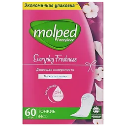 Щоденні прокладки Molped Everyday Freshness 60 шт. - мініатюра 2