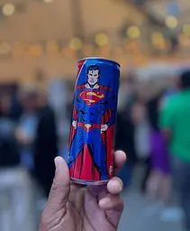 Газований напій Superman Drink Raspberry Blueberry 250 мл - мініатюра 4