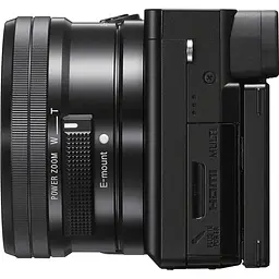 Бездзеркальний фотоапарат Sony Alpha A6100 Kit 16-50mm f/3.5-5.6 OSS Black [LCE6100LB.CEC] [89054] - мініатюра 6