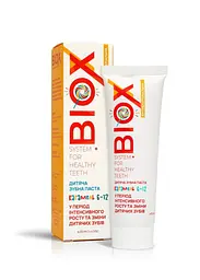 Дитяча зубна паста Choice BIOX безпечне очищення 6-12 років 50 мл