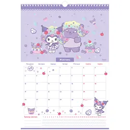Календар Kite планер настінний Hello Kitty 2026 рік (HK26-440) - мініатюра 11