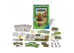 Настільна гра Ravensburger Майнкрафт: Будівельники та Біоми. Фермерський ринок (Minecraft - Builders & Biomes Farmers Market expansion) (англ.) (PS136) - мініатюра 5