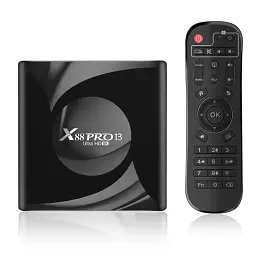 Смарт приставка X88 Pro 13 4/64 Android 13, WIFI 6 TV BOX ( з налаштуваннями)