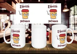 Чашка "Espresso patronum" 425, Помаранчева