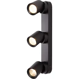 Світильник спот для ламп Eurolamp 3 х 30 Вт GU10 чорний (LH3-LED-GU10(black)new) - мініатюра 2