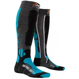 Шкарпетки X-Socks Ski Pro Soft 35-38 Чорний/Синій (1068-X020414 35-38 G034)