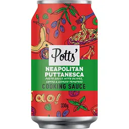Соус неополітанський до пасти Pott's з оливками з каперсами та в'яленими томатами 330 г