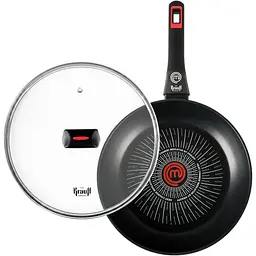 Сковорода Krauff MasterChef алюмінієва з кришкою Ø26 см (25-45-294) - мініатюра 3