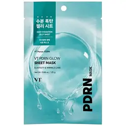 Маска для інтенсивного відновлення, зволоження та сяйва шкіри VT Cosmetics PDRN Glow Mask 25 г (VTC092)