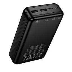 Універсальна мобільна батарея Hoco J165A Honey power bank 20 000 mAh чорний