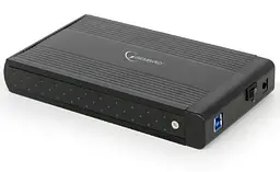 Зовнішня кишеня Gembird SATA HDD 3.5", USB 3.0, Black (EE3-U3S-3)