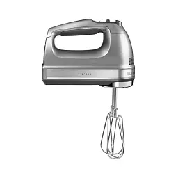 Міксер KitchenAid 5KHM9212ECU ручний 9 швидкостей сріблястий - мініатюра 1