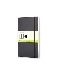 Записник Moleskine Classic середній, Нелінований Чорний М’який (QP618)