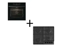 Комплект (духова шафа + варильна поверхня) Gorenje BO6735E02BK + G641EB