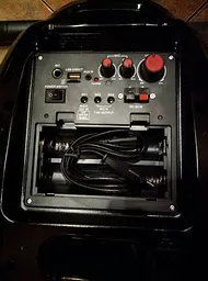 Колонка акумуляторна Bluetooth MP3 FM Караоке GOLON RX-810 70 Вт - мініатюра 5