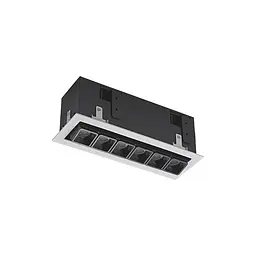 Вбудований світильник Skarlat RSL74109 6×2W WH+BK 3000K